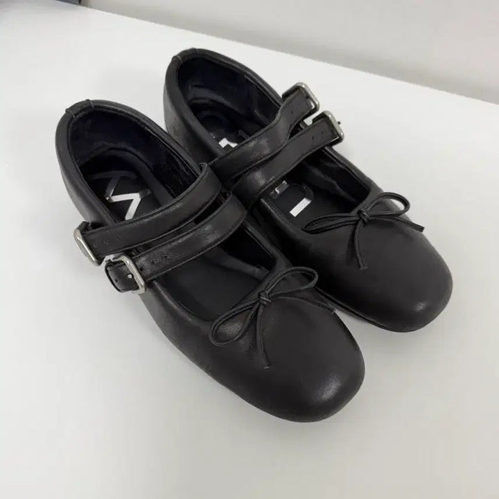 [BUNJANG] Open Y Y Mary Jane Buckle Flats / 오픈와이와이 플랫 메리제인 버클 블랙 38size