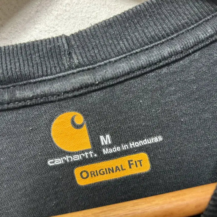 [BUNJANG] Carhartt Pocket T-shirt Black M / 칼하트 포켓 반팔티 블랙 M