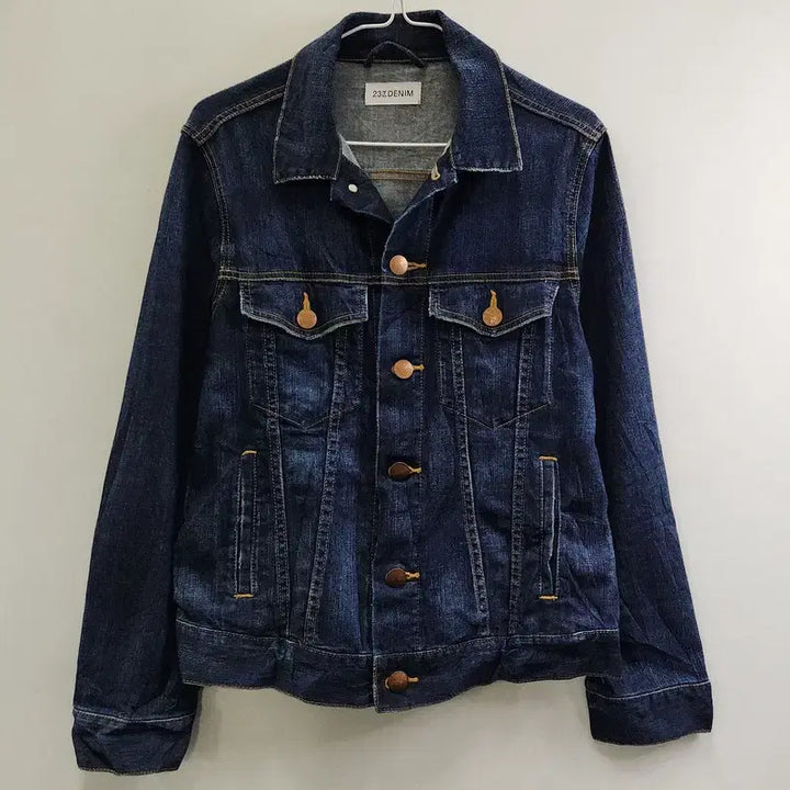 [BUNJANG] Vintage Basic Denim Trucker Jacket / 빈티지 베이직 캐주얼 데님 트러커 자켓 F