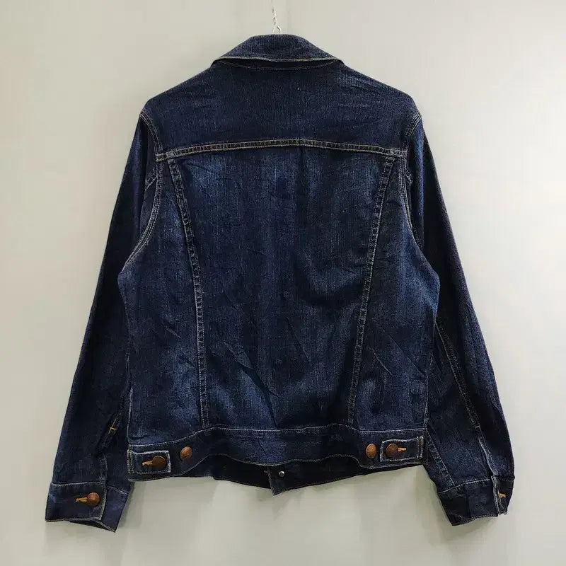[BUNJANG] Vintage Basic Denim Trucker Jacket / 빈티지 베이직 캐주얼 데님 트러커 자켓 F