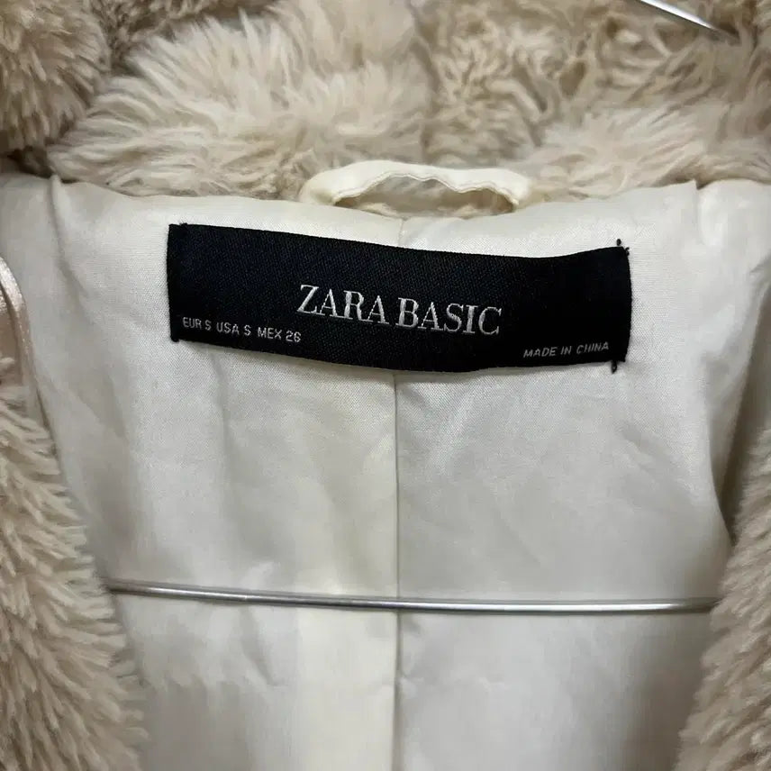 [BUNJANG] Zara Sherpa Fleece Hooded Jacket (S) / Zara 자라 쉐르파 뽀글이 자켓 후리스 후드집업(S)