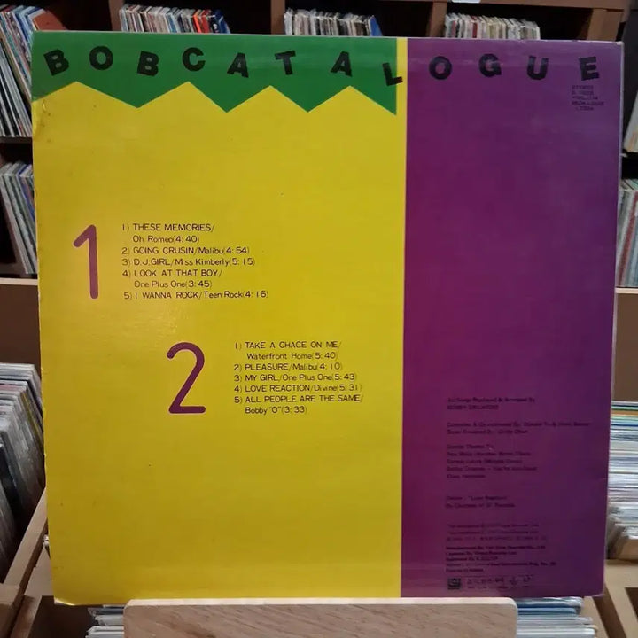 [BUNJANG] Bobcat Catalogue LP Vinyl Record / Bobcat Catalogue LP 바이닐 레코드