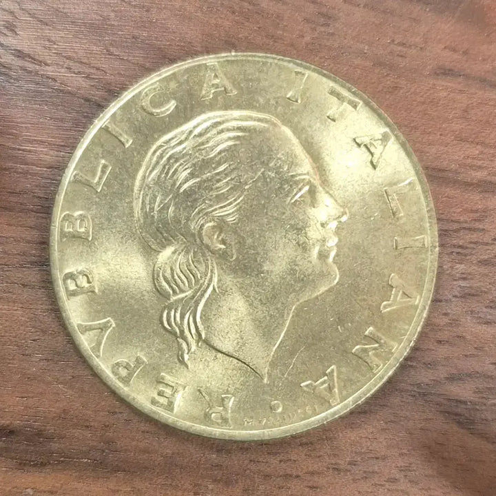 [BUNJANG] Italian 200 Lire Coin (1988) / [EP. 834]  1988년 이탈리아 200 리라 동전