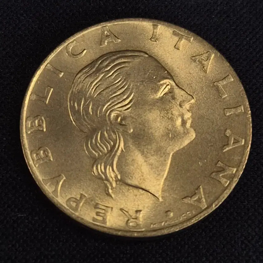 [BUNJANG] Italian 200 Lire Coin (1988) / [EP. 834]  1988년 이탈리아 200 리라 동전