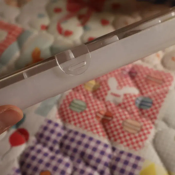 [BUNJANG] Sanrio Patty &amp; Jimmy Button Storage Case / 고전 산리오 보관함 단추 메지루시 보관함 패티앤지미 키티