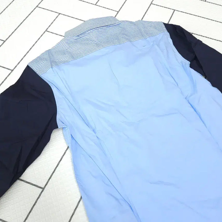 [BUNJANG] KAI-Aakmann Striped Color Block Shirt - Men&
