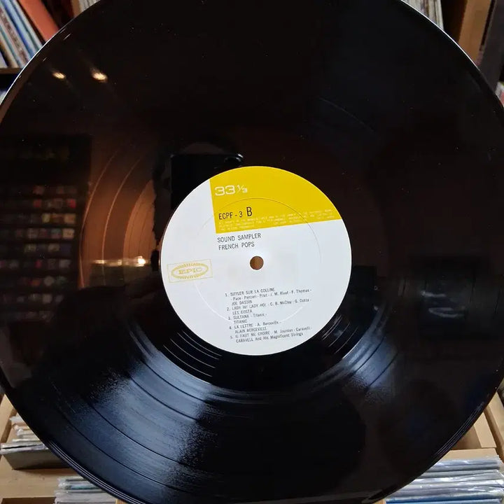 [BUNJANG] French Chanson Hits LP / 프랑스 샹송 히트곡 옵니버스 LP