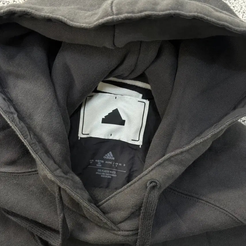[BUNJANG] Adidas Hooded Sweatshirt / M 아디다스 후드티 기모 오버핏 0310J