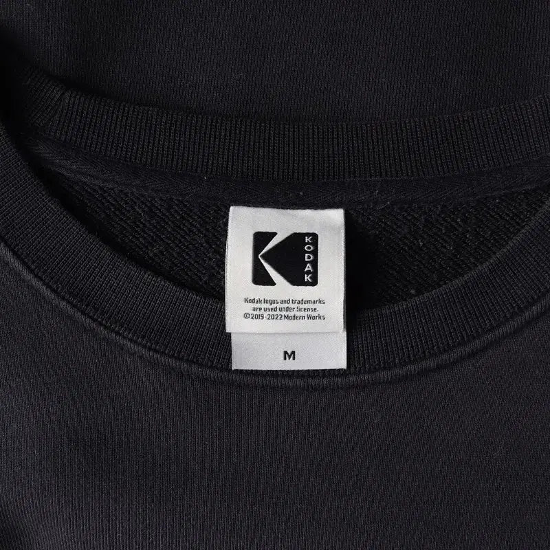 [BUNJANG] Kodak Mini Logo Sweatshirt / 코닥 어패럴 미니 로고 맨투맨 M