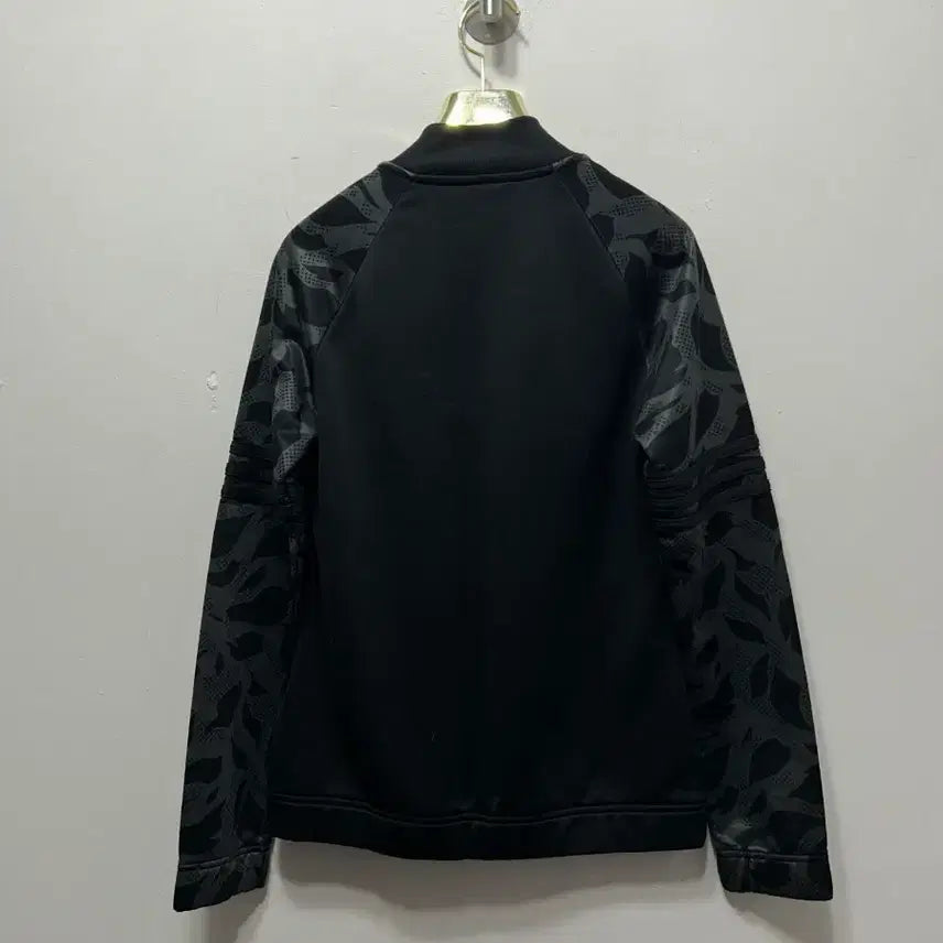 [SOLD OUT] 아디다스 블랙 패턴 트레이닝 집업 자켓 XS