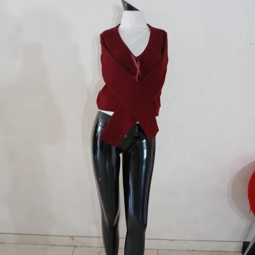 [BUNJANG] ROUJE Cashmere Crop Cardigan / ROUJE 루즈 모캐시미어 크롭 가디건