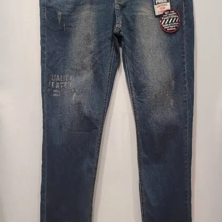 [SOLD OUT] Jeep 청바지 데님 패치 워싱진