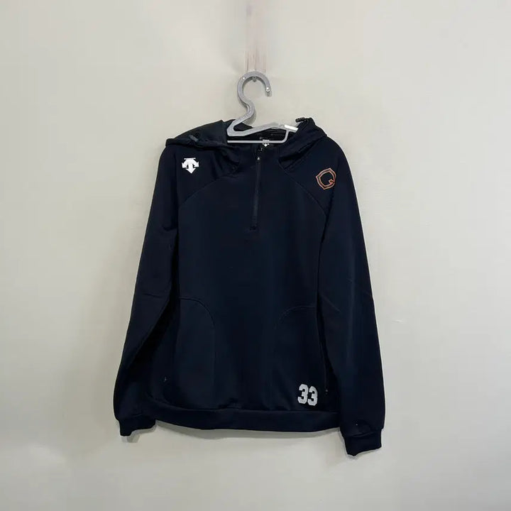 [BUNJANG] Descente 2022 Pullover Hoodie (Men) / 데상트 2022 풀오버 후드티 90 남성