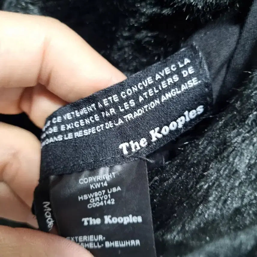 [BUNJANG] The Kooples Fur Reversible Hooded Zip-up Jacket / The Kooples 퍼 양면 후드 집업 S