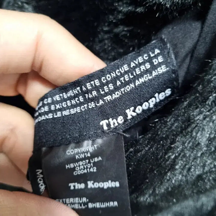 [BUNJANG] The Kooples Fur Reversible Hooded Zip-up Jacket / The Kooples 퍼 양면 후드 집업 S