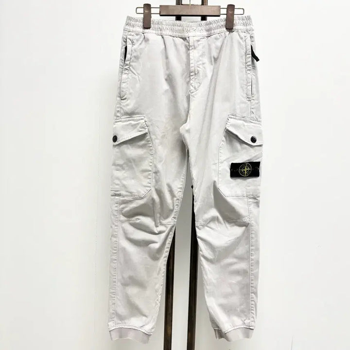 [BUNJANG] Stone Island Patch Jogger Pants / [30]스톤아일랜드 와펜패치 조거팬츠