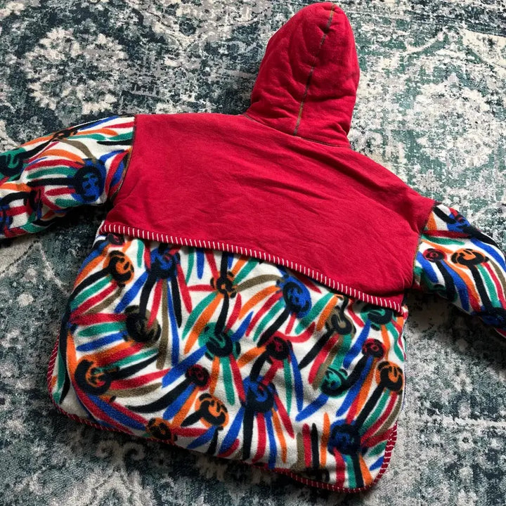[BUNJANG] Missoni Multicolor Fleece Hoodie Jacket (M) / Missoni 미쏘니 멀티컬러 후리스 후드 자켓(M)