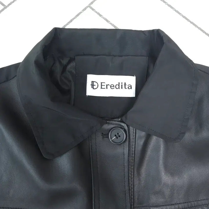 [BUNJANG] DEredita Lambskin Panel Jacket Black 90 / DEredita 에레디따 양가죽 패널 자켓 블랙 90