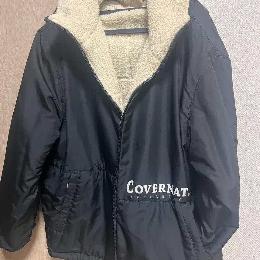 [BUNJANG] Covernat Reversible Fleece Hood Jacket / 커버낫 리버시블 후리스 후드 자켓