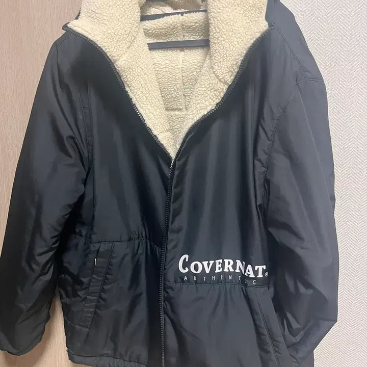 [BUNJANG] Covernat Reversible Fleece Hood Jacket / 커버낫 리버시블 후리스 후드 자켓