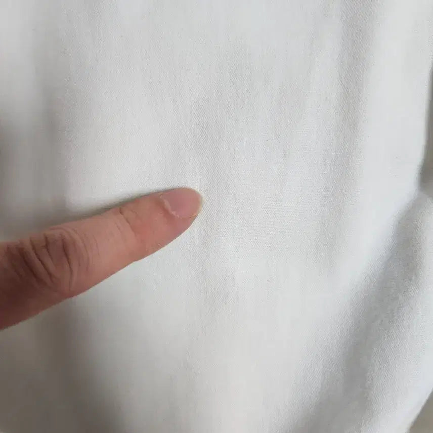 [BUNJANG] OrSlow White Chambray Shirt - Size 4 / 오어슬로우 화이트 샴브레이셔츠 4사이즈
