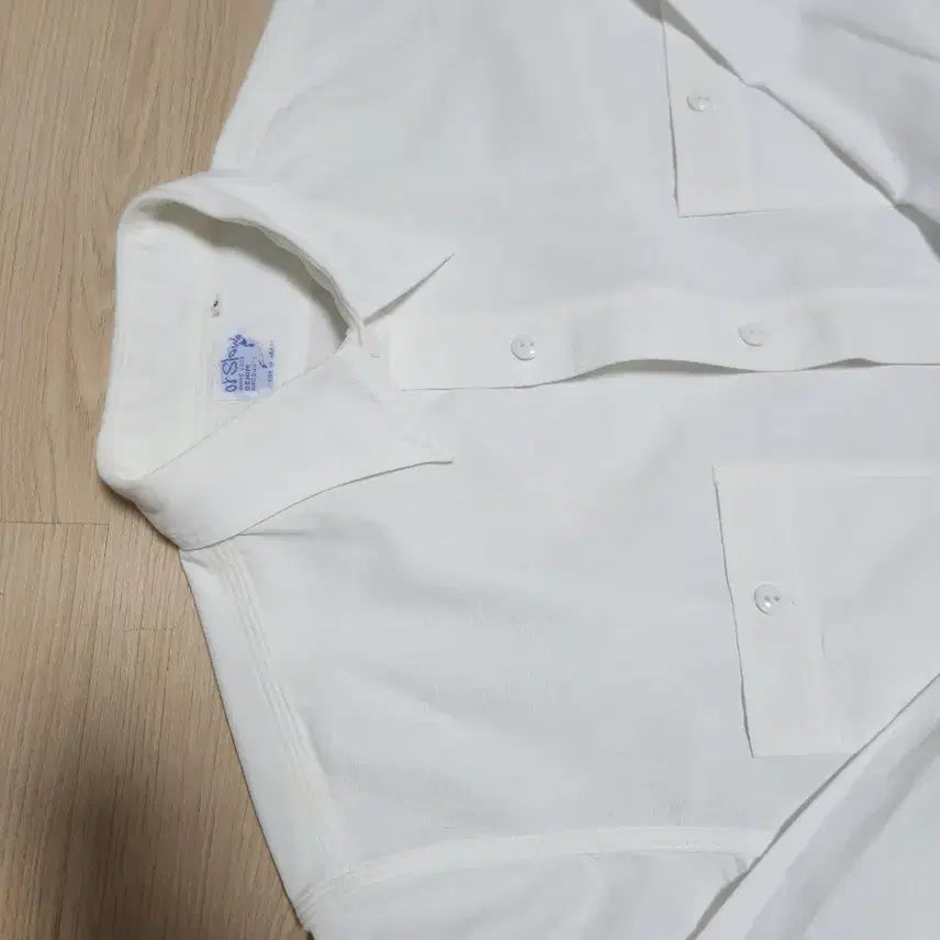 [BUNJANG] OrSlow White Chambray Shirt - Size 4 / 오어슬로우 화이트 샴브레이셔츠 4사이즈