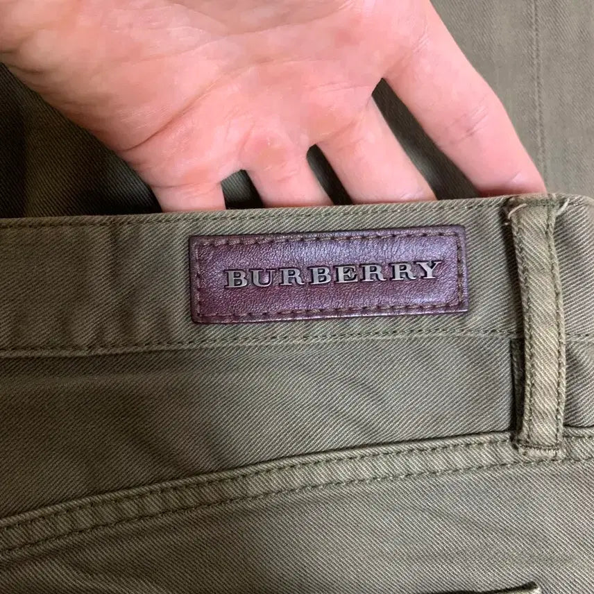 [BUNJANG] Burberry Cotton Pants / 버버리 코튼 팬츠