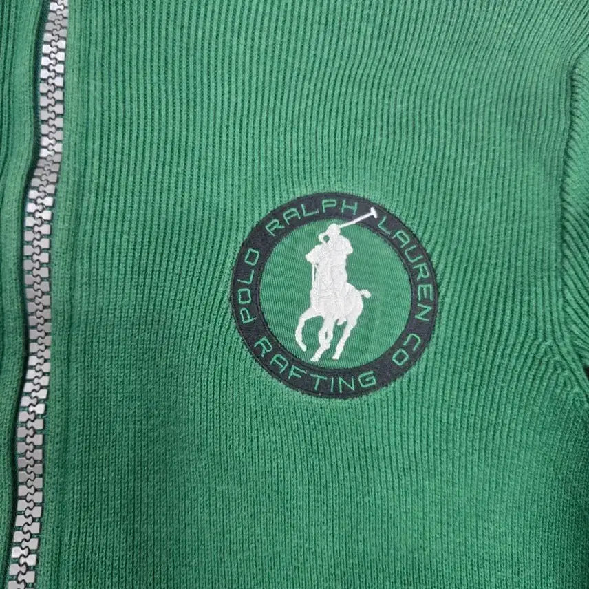 [BUNJANG] Polo Ralph Lauren Racing Knit Zip-Up / 폴로 랄프로렌 레이싱 니트집업