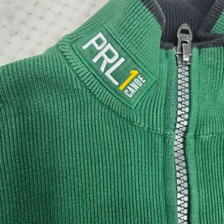 [BUNJANG] Polo Ralph Lauren Racing Knit Zip-Up / 폴로 랄프로렌 레이싱 니트집업
