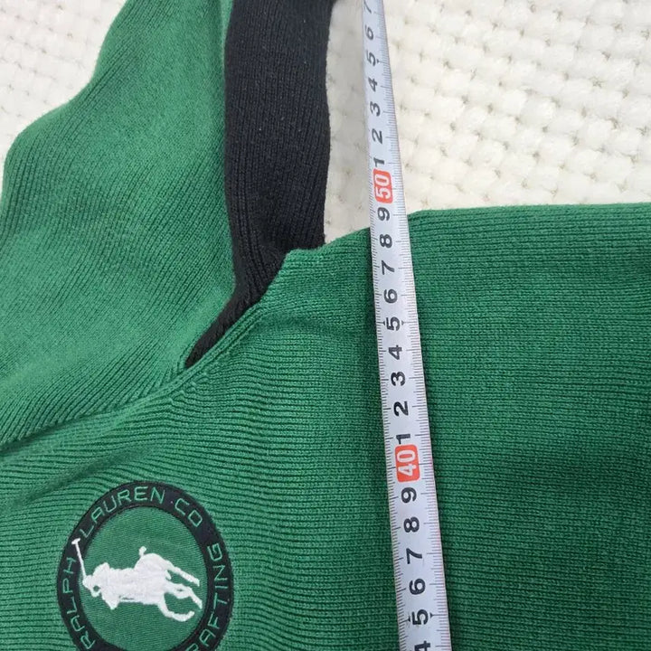 [BUNJANG] Polo Ralph Lauren Racing Knit Zip-Up / 폴로 랄프로렌 레이싱 니트집업