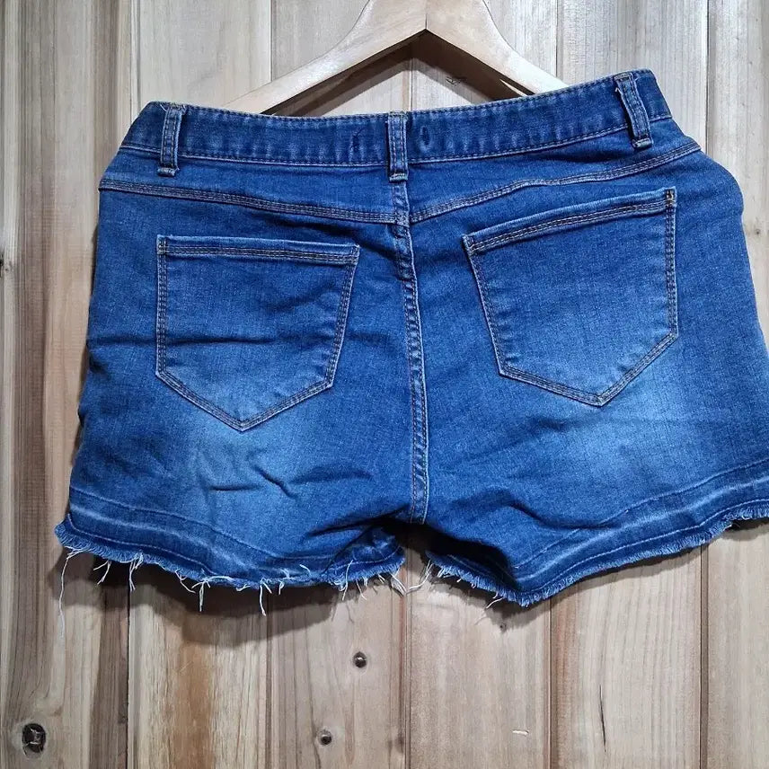 [BUNJANG] Denim Cut-off Shorts / 청반바지 데님 핫팬츠 컷오프 스타일