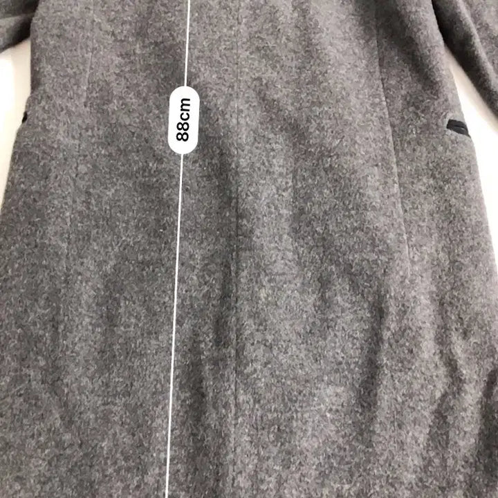 [BUNJANG] LIST Long Wool Coat Gray / LIST 롱 울 코트 그레이