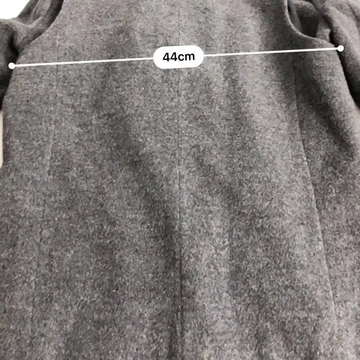 [BUNJANG] LIST Long Wool Coat Gray / LIST 롱 울 코트 그레이