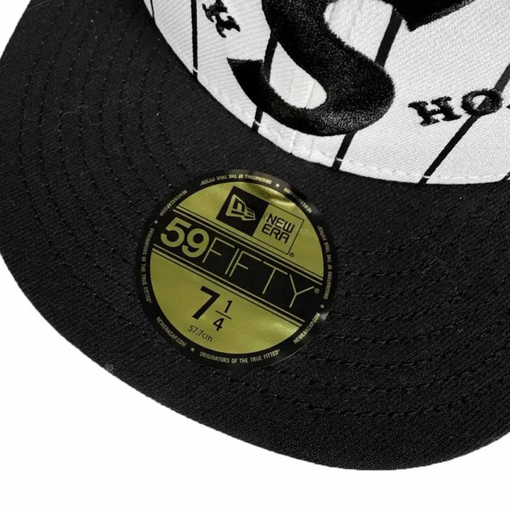 [SOLD OUT] [57.7cm] 슈프림 x 홈런 S로고 뉴에라 스트라이프 스냅백 모자