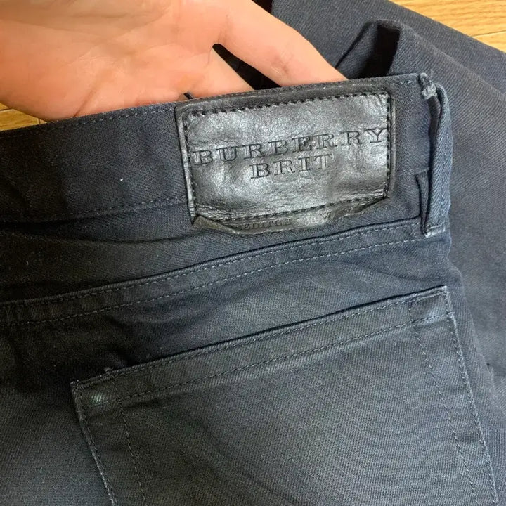 [BUNJANG] Burberry Cotton Black Pants / 버버리 코튼 블랙 팬츠