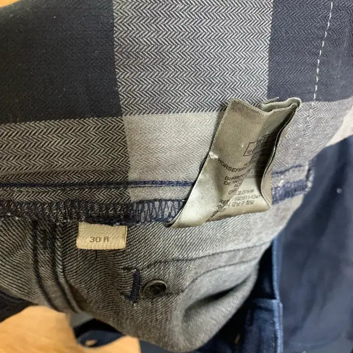 [BUNJANG] Burberry Cotton Black Pants / 버버리 코튼 블랙 팬츠