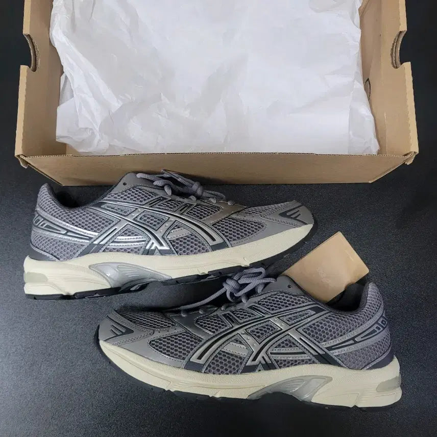 [BUNJANG] Asics Gel-1130 Clay Grey Pure Silver Sneakers / [282.5] 아식스/젤1130 클레이 그레이 퓨어 실버