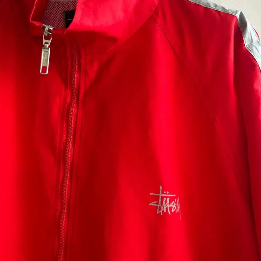 [BUNJANG] Stussy Sports Reflective Windbreaker / 90s 스투시스포츠 리플렉티브 바람막이
