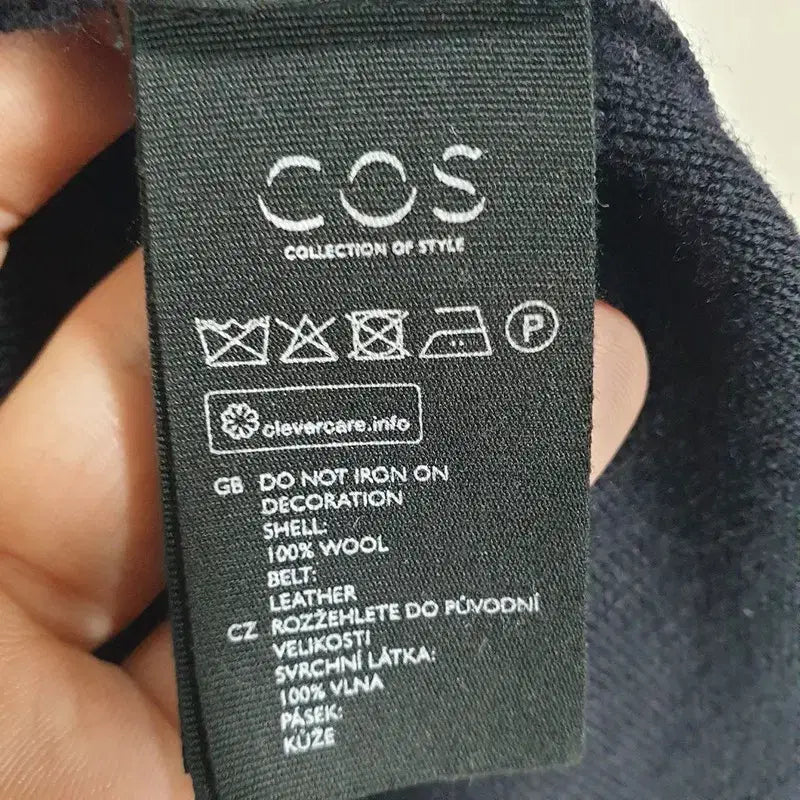 [BUNJANG] Cos Wool Knit Dress XS / 코스 울 니트 원피스 XS_M0441