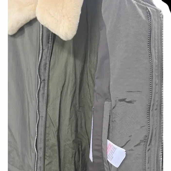 [BUNJANG] Solid Homme Down Bomber Jacket Set Khaki / 솔리드옴므 다운보머 재킷 세트 카키 46(95) 48(100)
