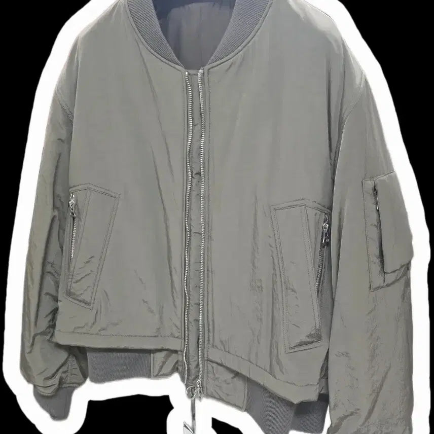 [BUNJANG] Solid Homme Down Bomber Jacket Set Khaki / 솔리드옴므 다운보머 재킷 세트 카키 46(95) 48(100)