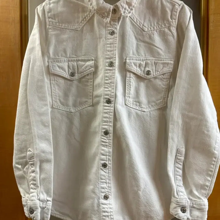 [BUNJANG] ZARA Western Style White Work Jacket M / 자라 웨스턴 스타일 흰색 워크자켓  M