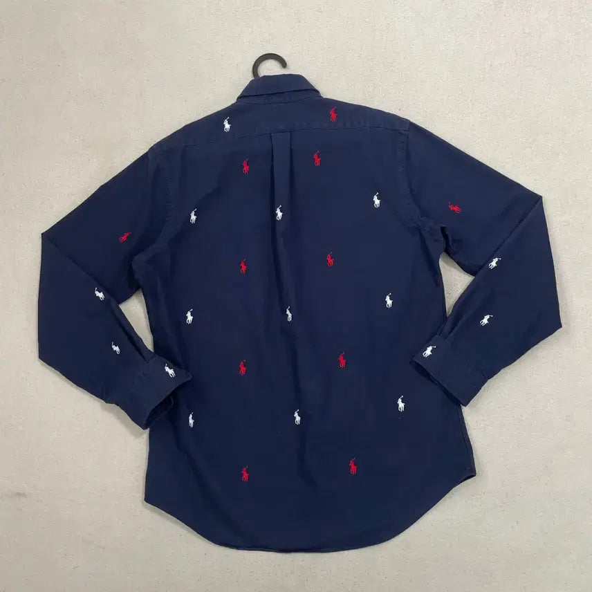 [BUNJANG] Polo Ralph Lauren Multi-Logo Shirt / M 폴로 랄프로렌 멀티로고 셔츠 남방 B.4624