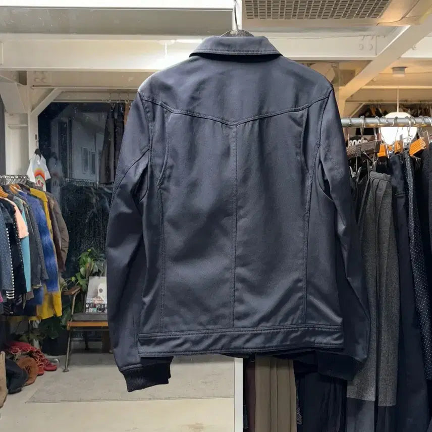[BUNJANG] Iroquois Poly Zip-Up Jacket / Iroquois 폴리 집업 자켓