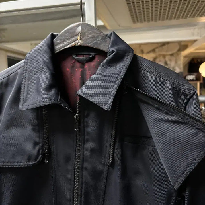 [BUNJANG] Iroquois Poly Zip-Up Jacket / Iroquois 폴리 집업 자켓