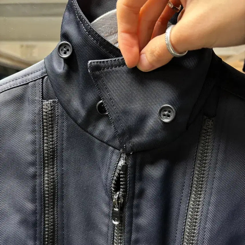 [BUNJANG] Iroquois Poly Zip-Up Jacket / Iroquois 폴리 집업 자켓