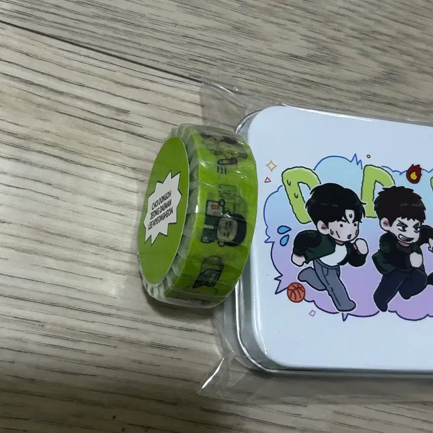 [SOLD OUT] 슬램덩크 동댐뿅 틴케이스 마스킹테이브 최동오 정대만 이명헌