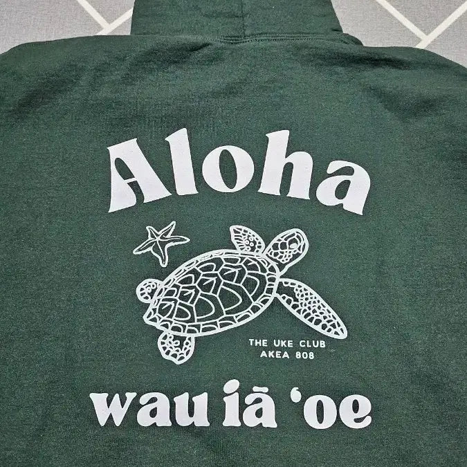 [SOLD OUT] 알로하 Aloha 후드티 그린
