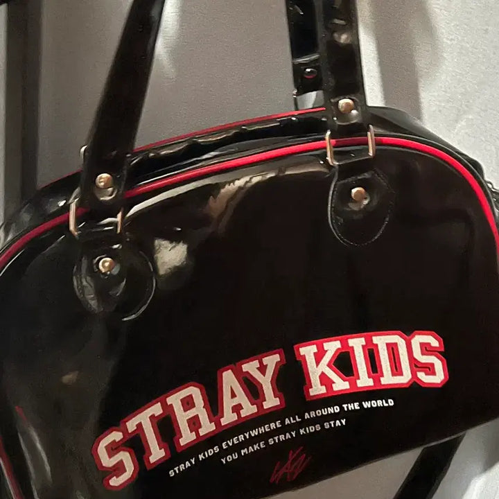 [BUNJANG] Stray Kids Hyunjin Boston Bag / 스키즈 skz 현진 보스턴백