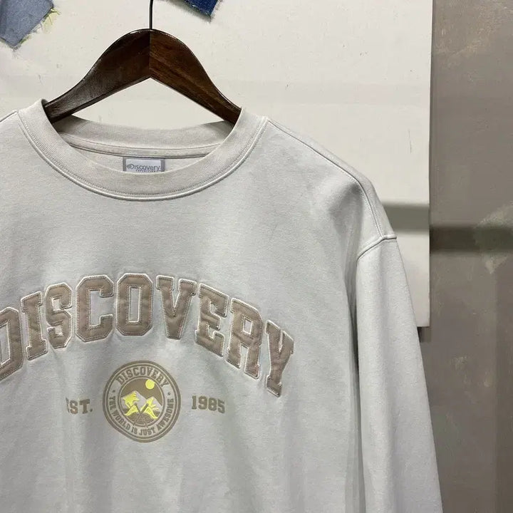 [BUNJANG] Discovery Casual Outdoor Printed Sweatshirt / (95) 디스커버리 캐주얼 아웃도어 프린팅 맨투맨 긴팔티
